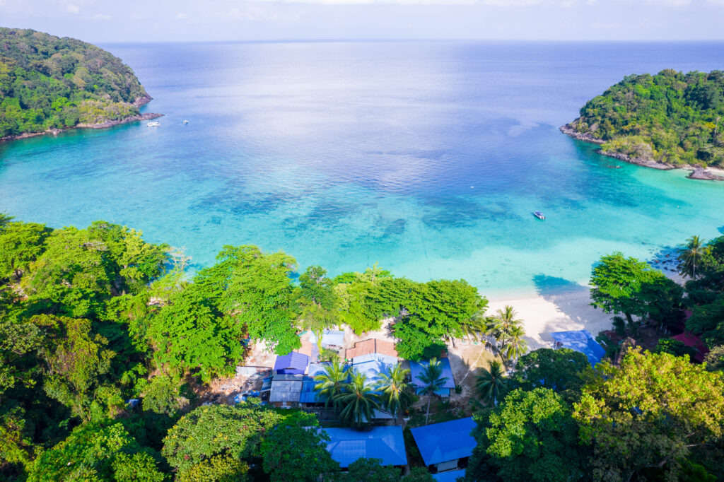 Aerial View of Tenngol Island