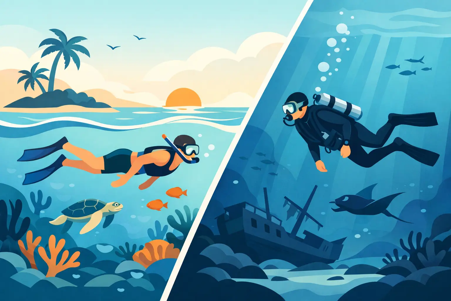 Snorkelling vs Scuba Holiday: Which Suits You?