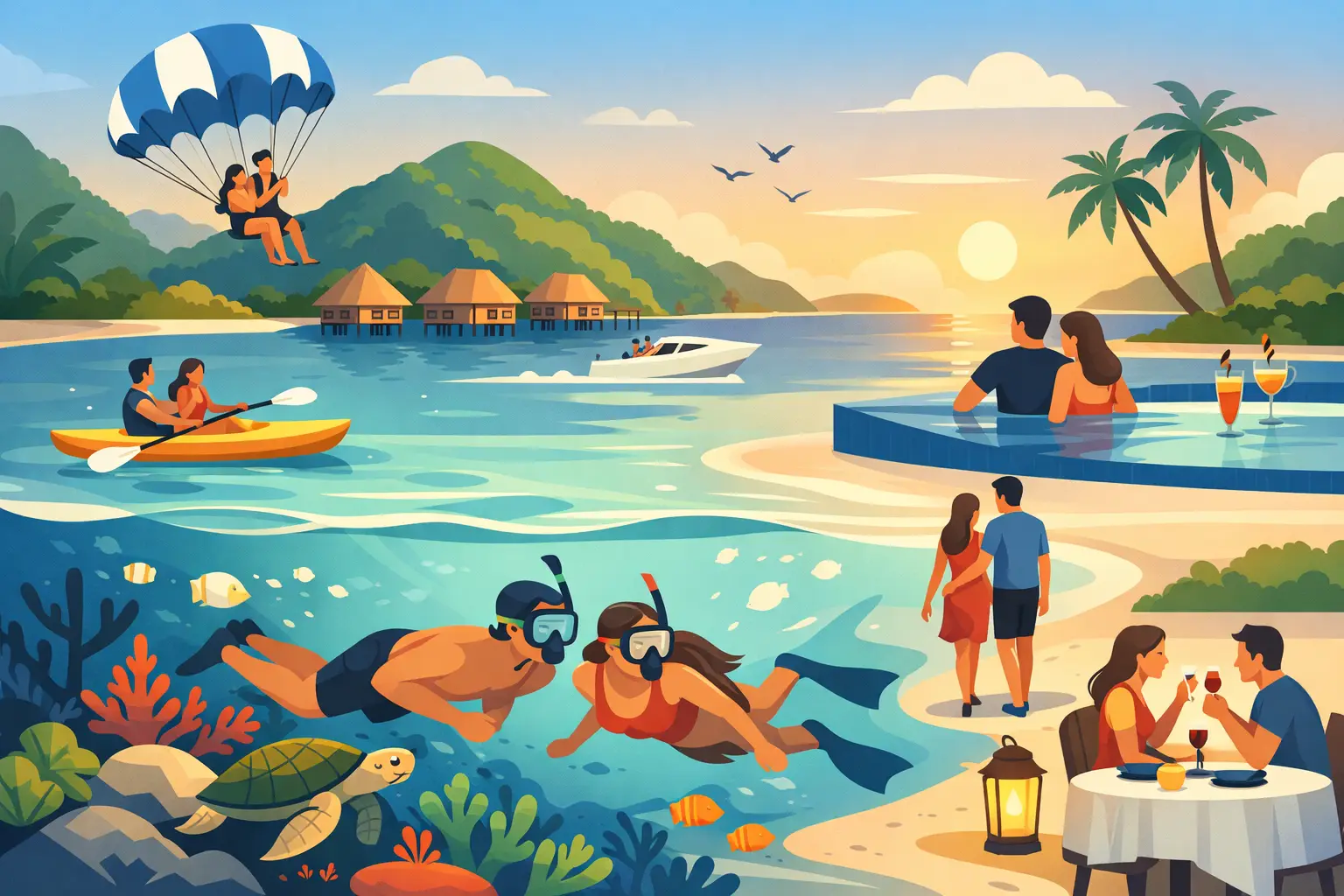 10 Best Resort Activities for Couples on Tenggol